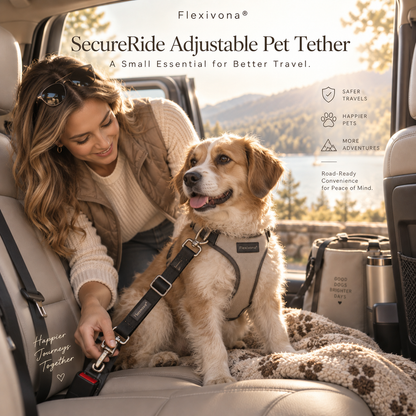 Flexivona® EasyStep Foldable Pet Travel Ramp 🐾🚘