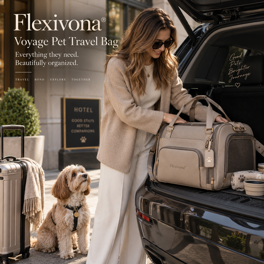 Flexivona® Voyage Pet Travel Bag 🧳🐶