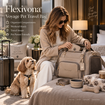 Flexivona® Voyage Pet Travel Bag 🧳🐶