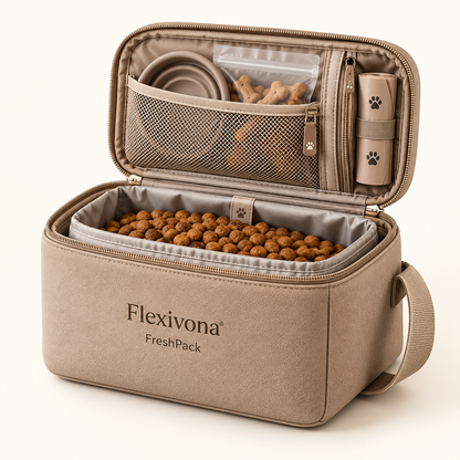 Flexivona® FreshPack Pet Food Carrier 🍖🎒
