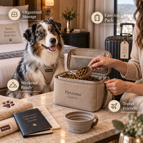 Flexivona® FreshPack Pet Food Carrier 🍖🎒
