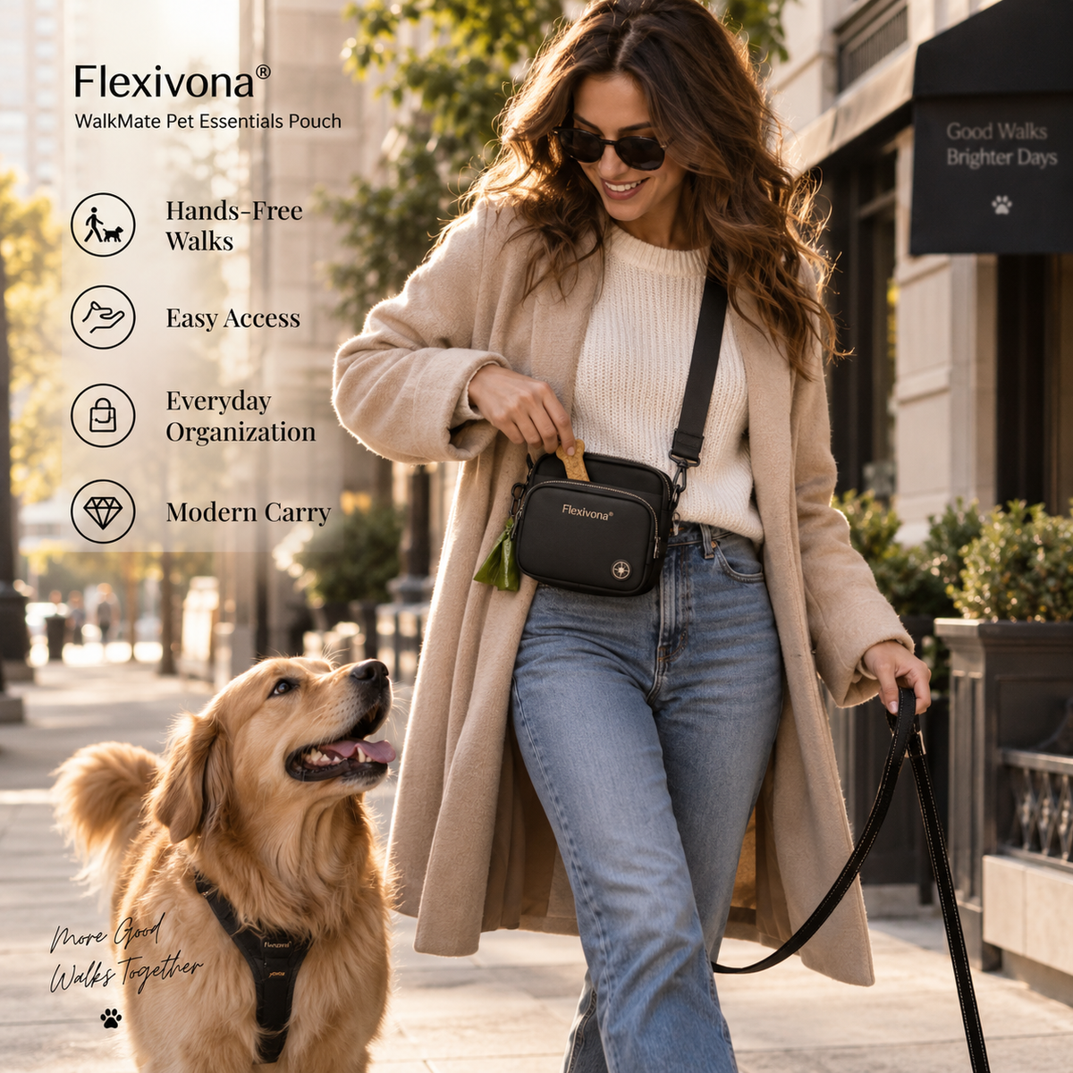 Flexivona® WalkMate Pet Essentials Pouch 🐕‍🦺🎒
